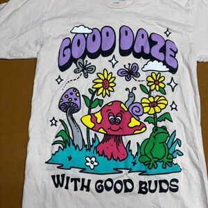 PacSun Kids Tee with Purple and Yellow Graphic